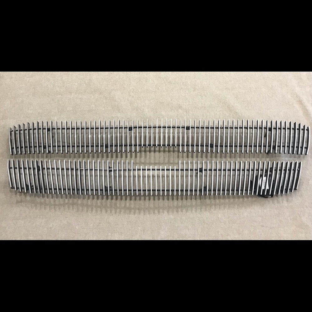 Chevrolet Silverado 1500 Billet Grille Grill Front Hood Aluminum Vertical Insert - Picture 4 of 13
